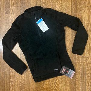 EMS Polartec “High Peaks” Black 1/4 Zip Pullover Fleece - Women’s Medium (NWT)